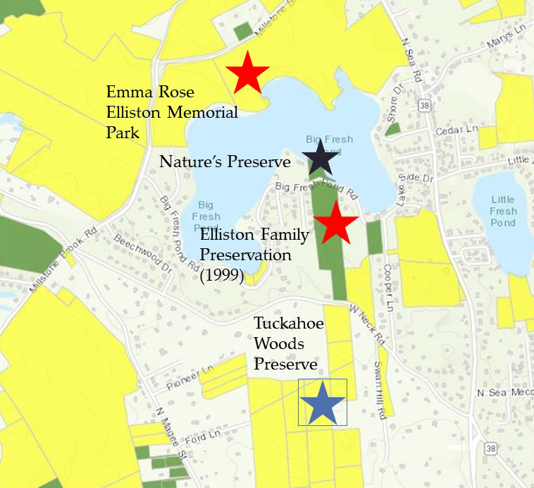 Elliston Big Fresh Area map