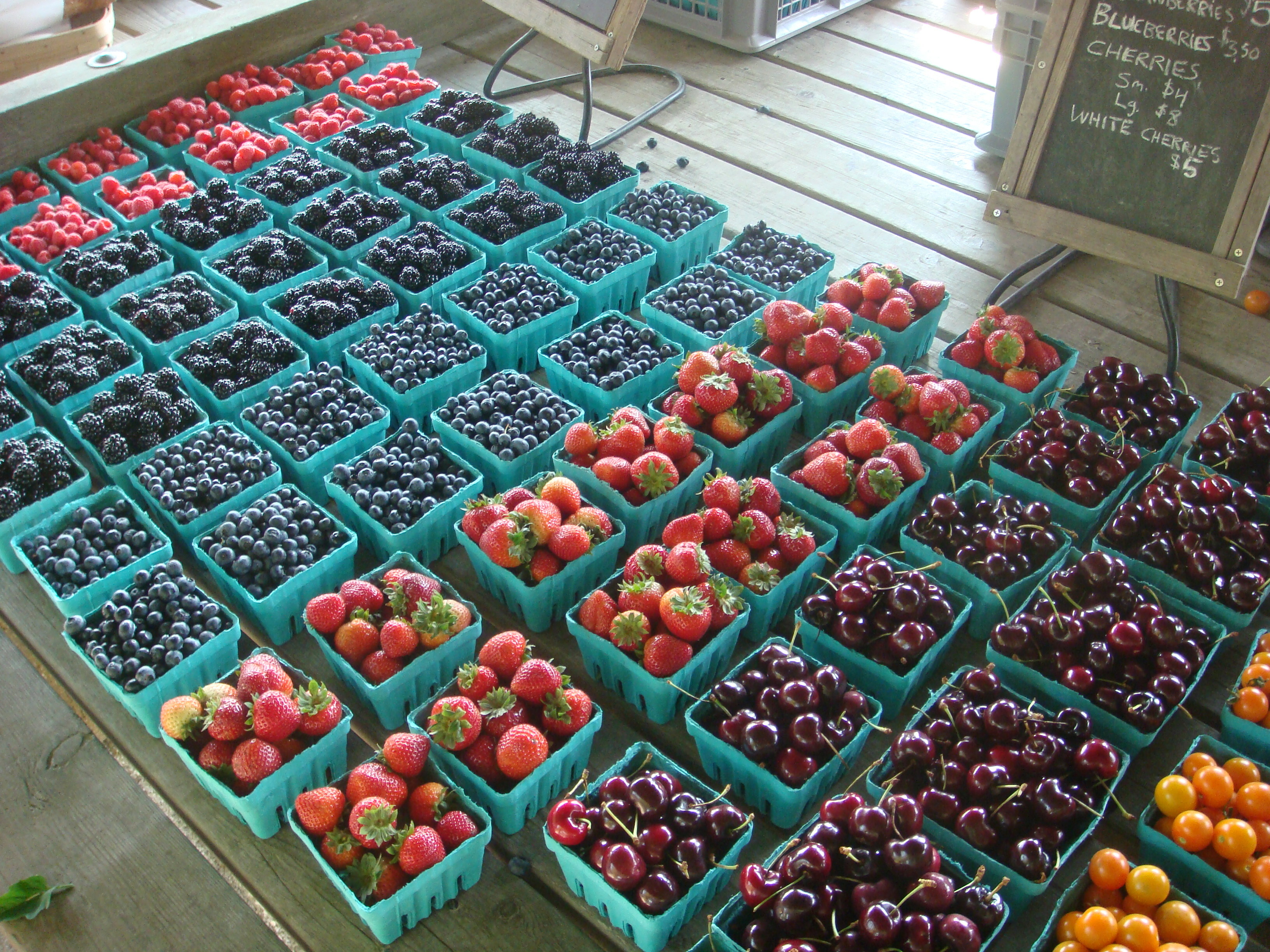 Fruits at Pike Farmstand
